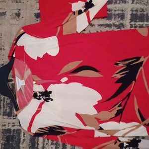Liz Claiborne Red Blouse